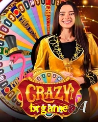 Crazy Time live game no brgame cassino com entretenimento ao vivo para jogadores do Brasil