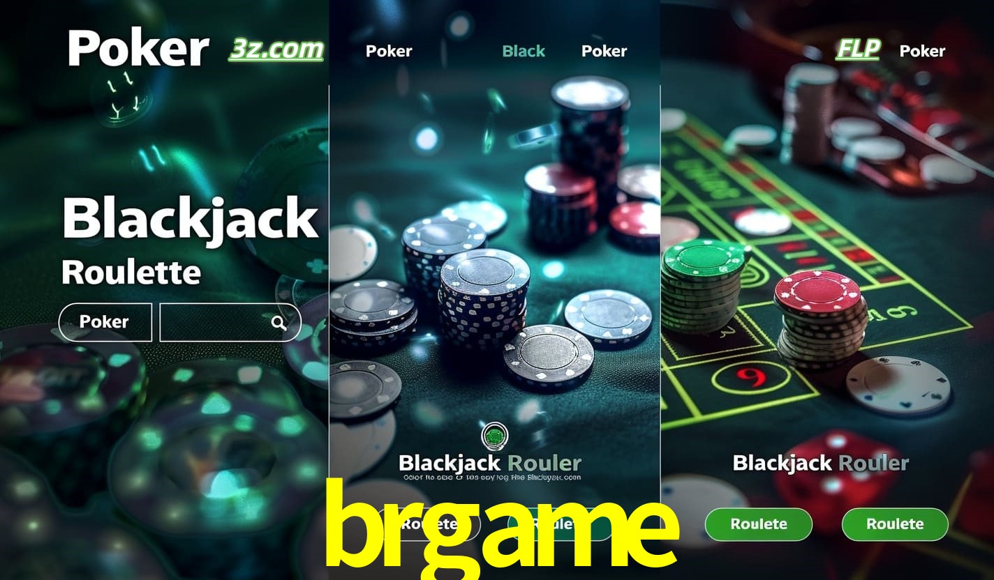 Cassino online brgame com Poker, Blackjack e Roleta ao vivo para jogadores do Brasil