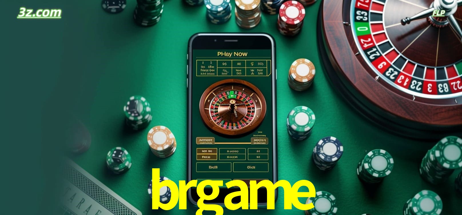 Roleta online no cassino brgame disponível em celular e computador